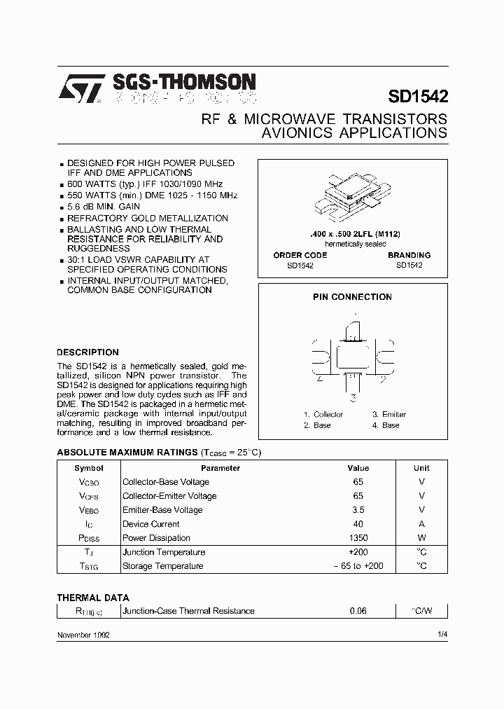 SD1542_1306192.PDF Datasheet