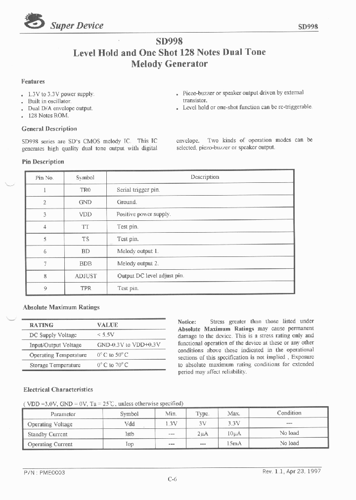 SD998_1306362.PDF Datasheet