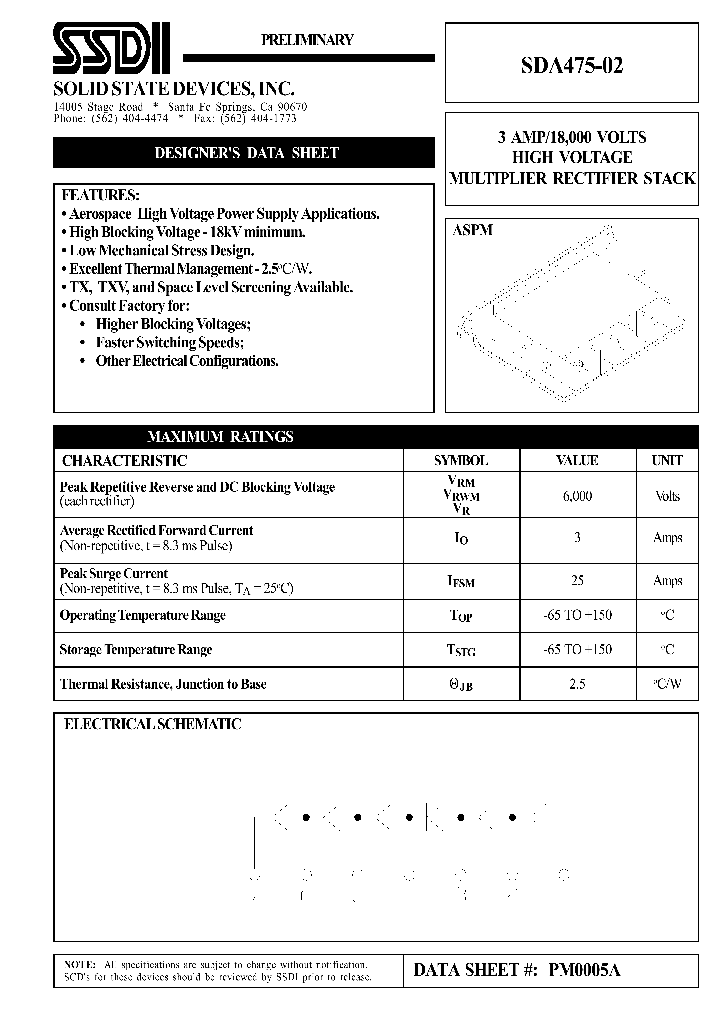 SDA475-02_1306445.PDF Datasheet