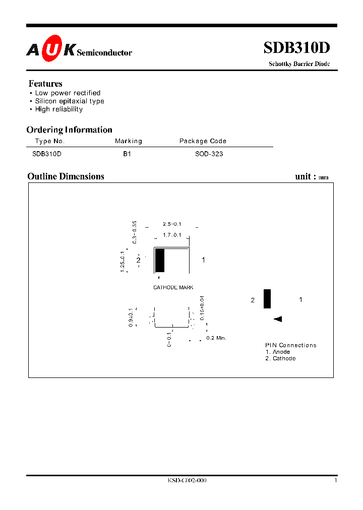 SDB310D_1306496.PDF Datasheet