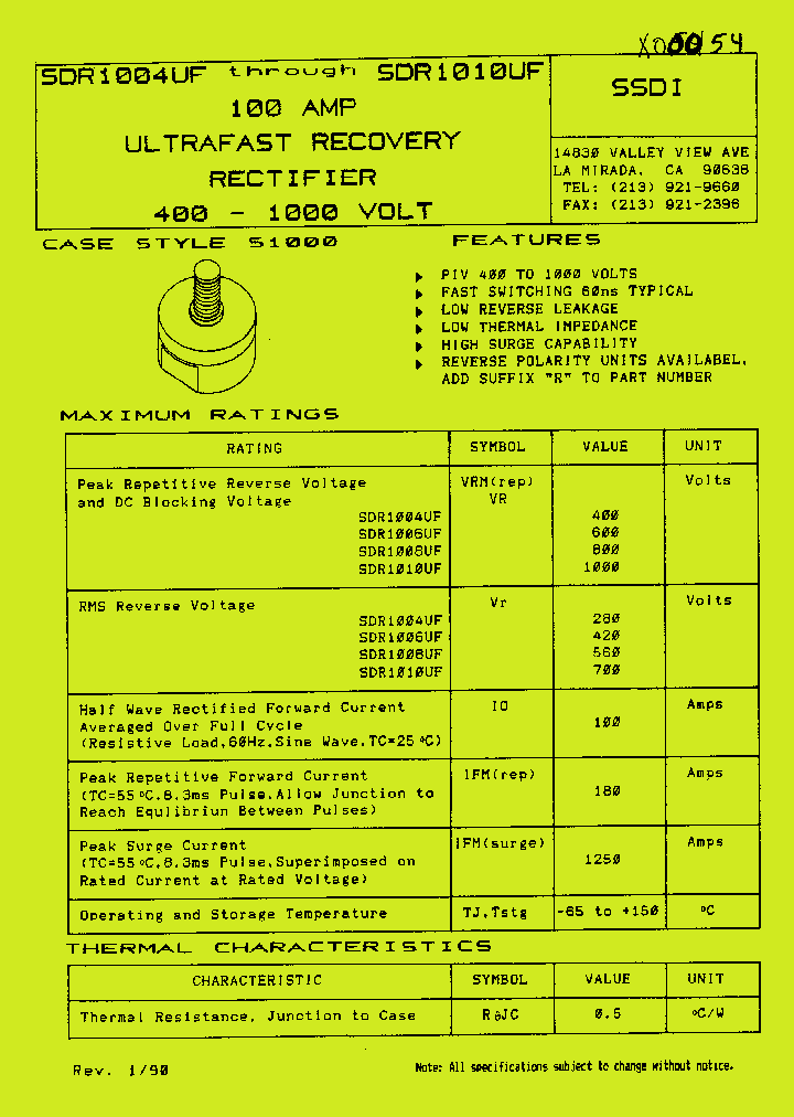 SDR1004UF_1063085.PDF Datasheet