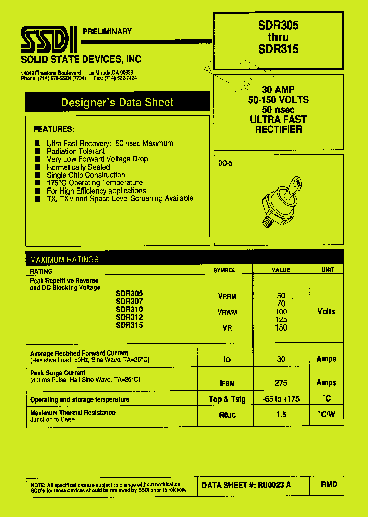 SDR315_1306643.PDF Datasheet