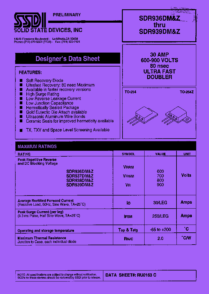 SDR939DZ_1306711.PDF Datasheet