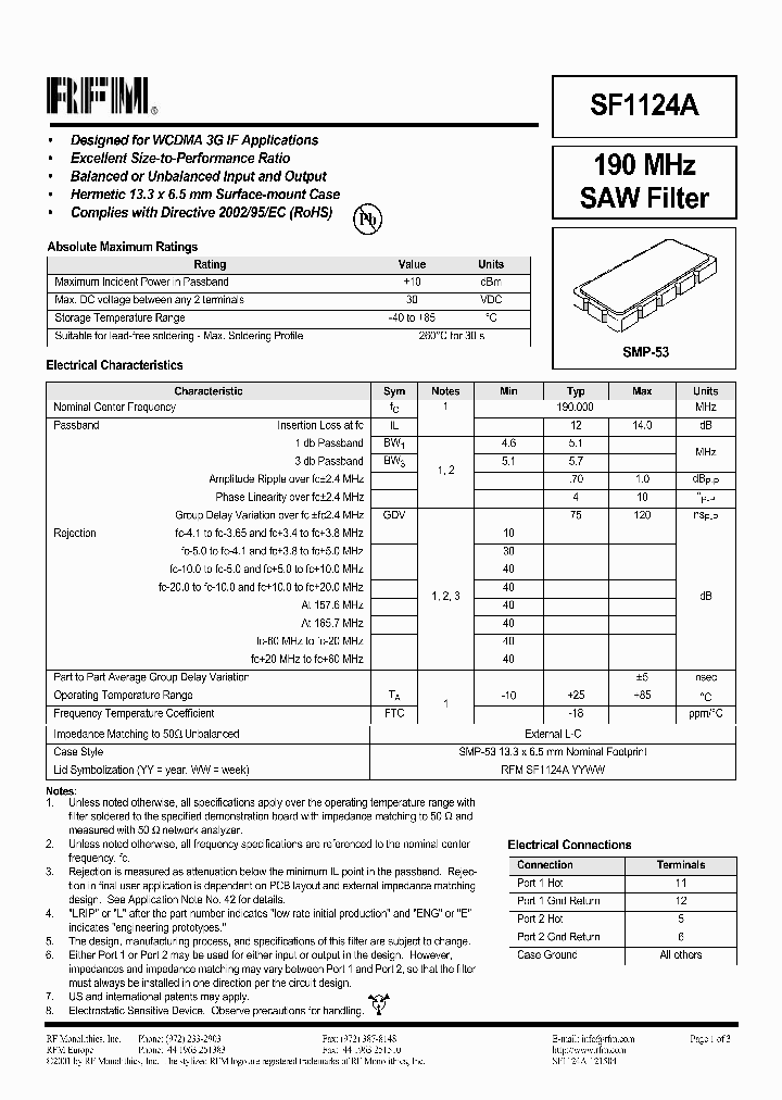 SF1124A_1028635.PDF Datasheet