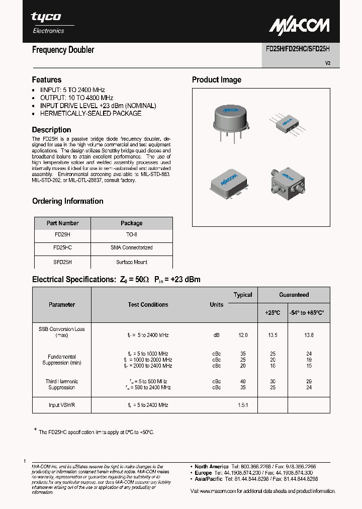 SFD25H_1307409.PDF Datasheet