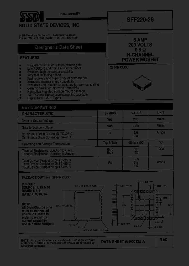 SFF220-28_1307457.PDF Datasheet