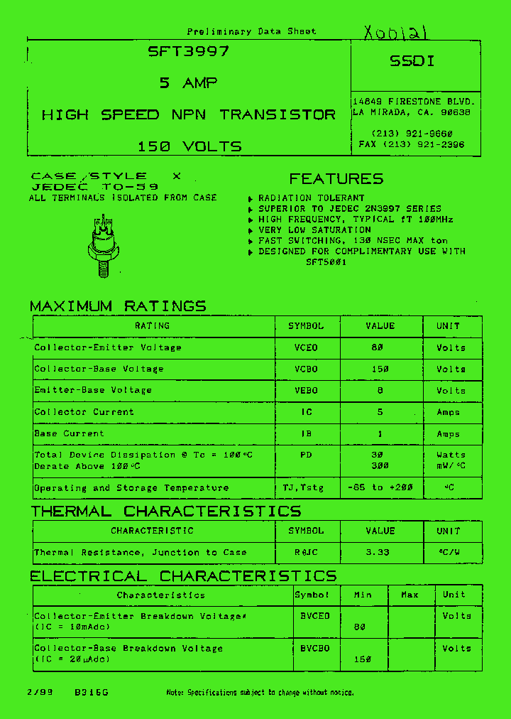 SFT3997_1307834.PDF Datasheet
