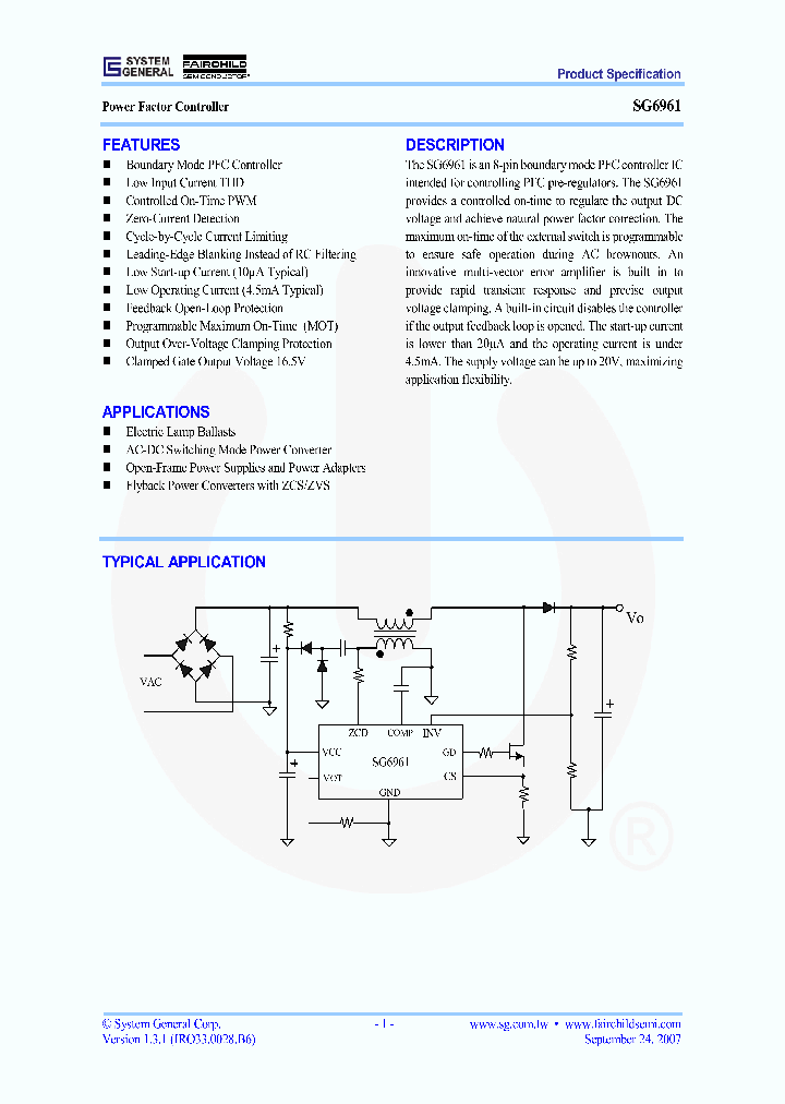 SG6961_1154986.PDF Datasheet