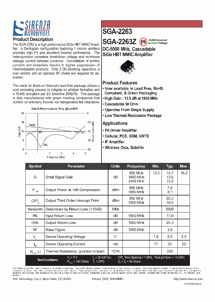 SGA-2263_1114578.PDF Datasheet