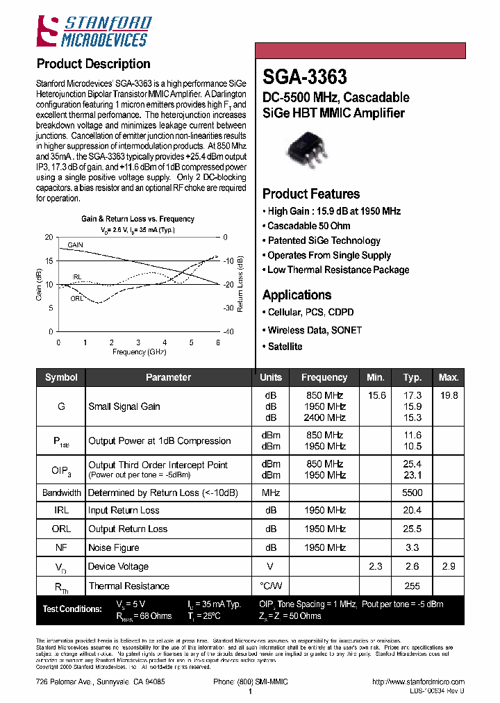 SGA-3363_1114567.PDF Datasheet
