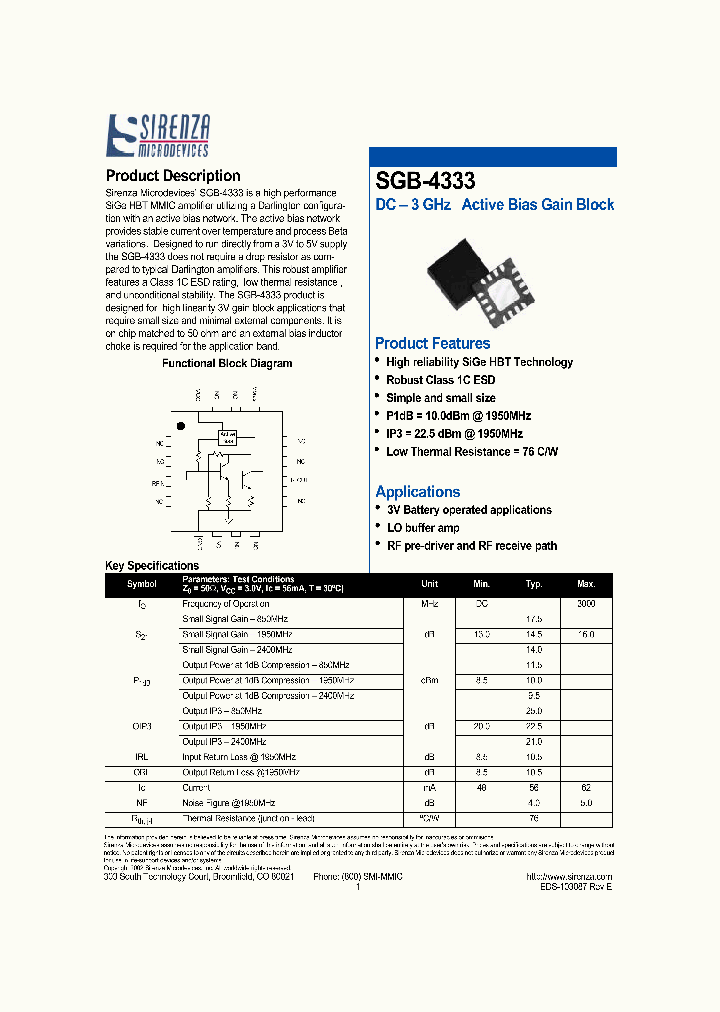 SGB-4333_1106092.PDF Datasheet