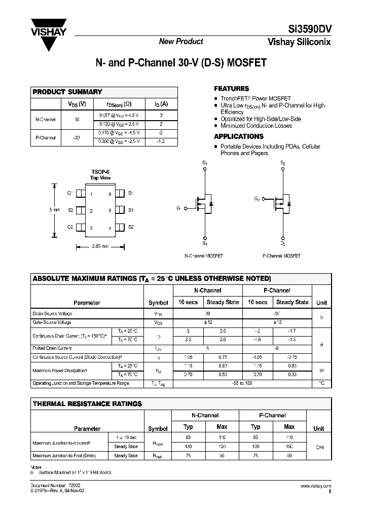 SI3590DV_1308743.PDF Datasheet