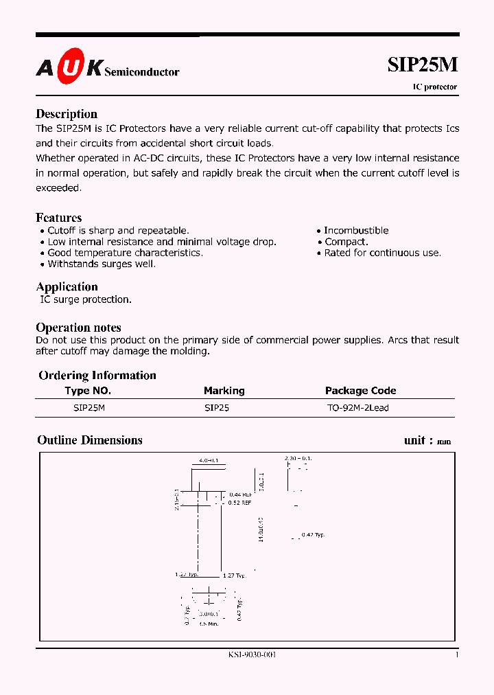 SIP25M_1309507.PDF Datasheet