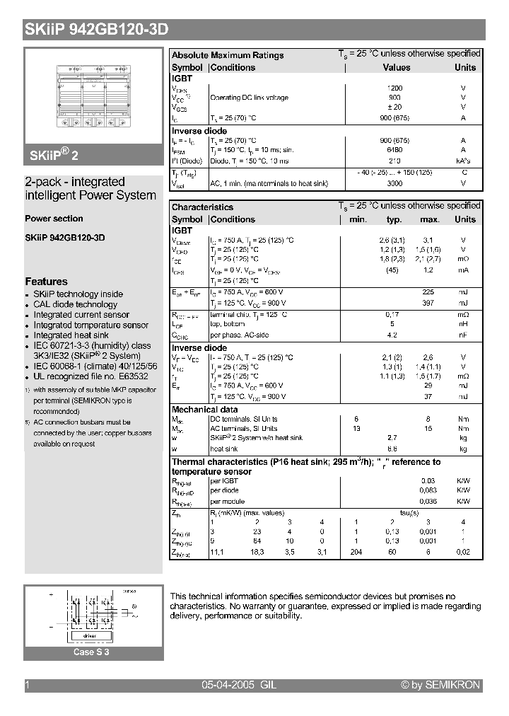 SKIIP942GB120-3D_1309818.PDF Datasheet