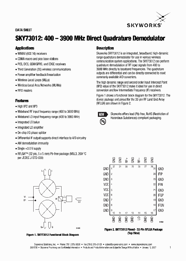 SKY73012_1309934.PDF Datasheet