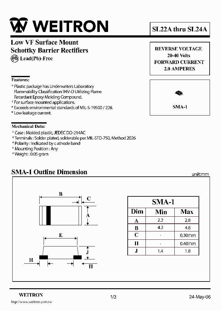 SL24A_1309995.PDF Datasheet
