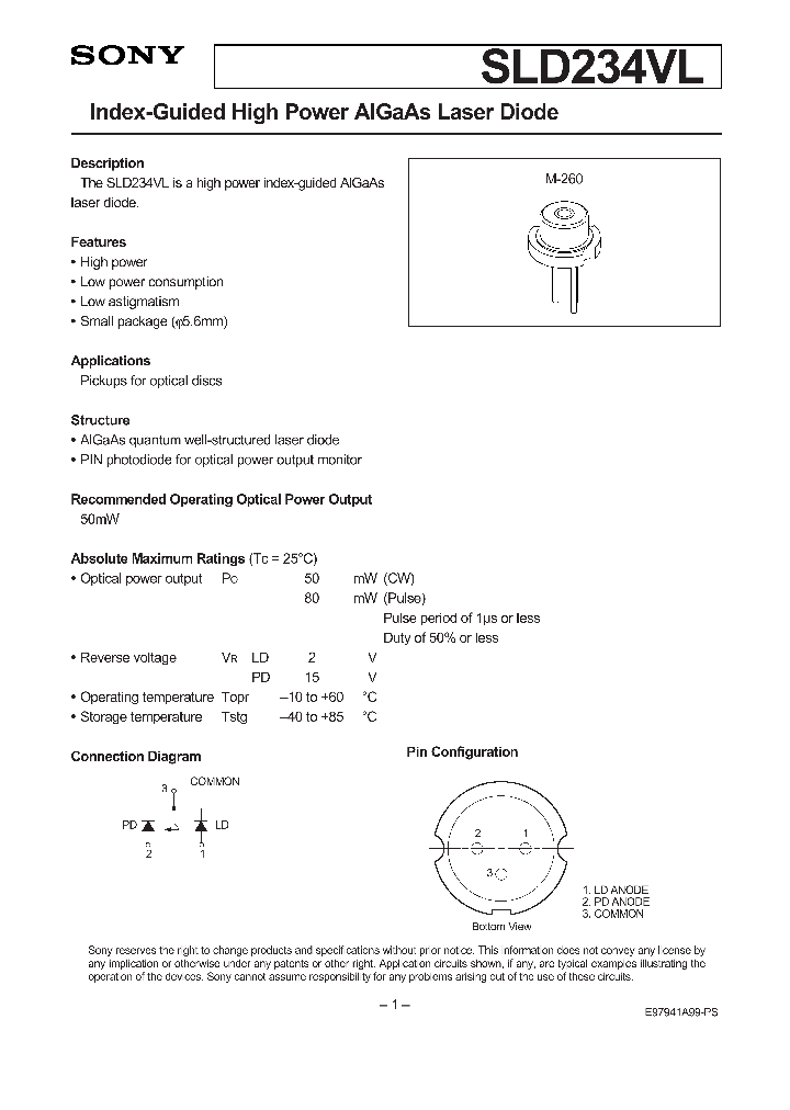 SLD234VL_1310343.PDF Datasheet