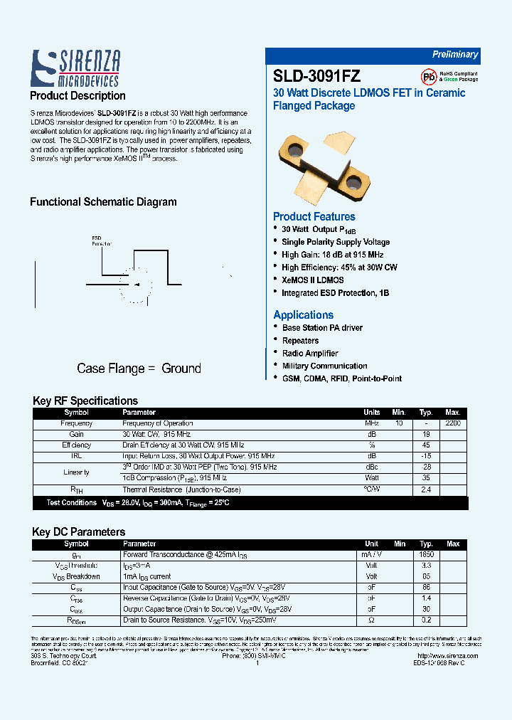 SLD-3091FZ_1310352.PDF Datasheet