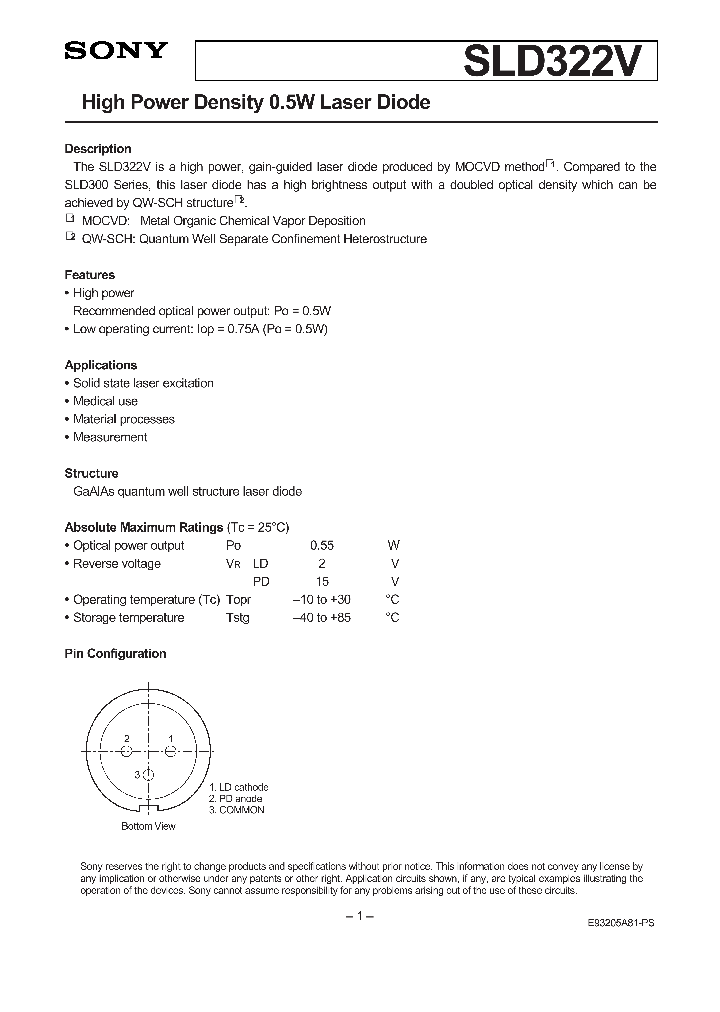 SLD322V-3_1310353.PDF Datasheet