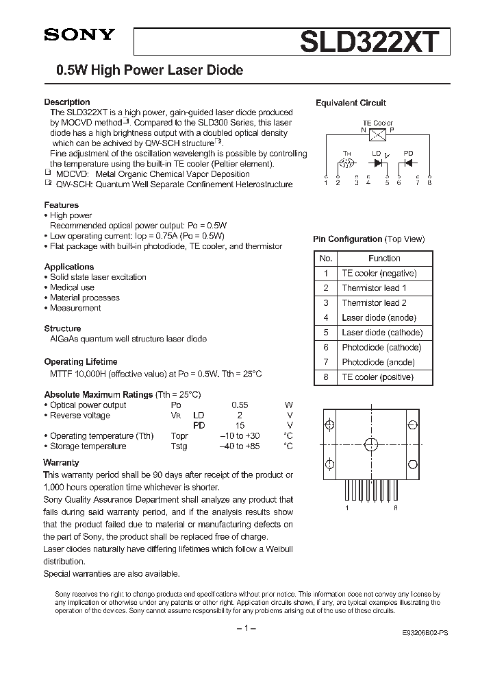 SLD322XT-3_1310354.PDF Datasheet