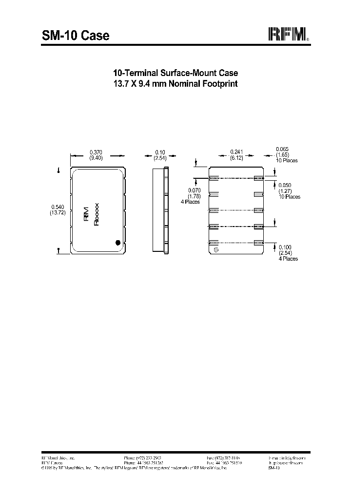 SM-10_1310516.PDF Datasheet