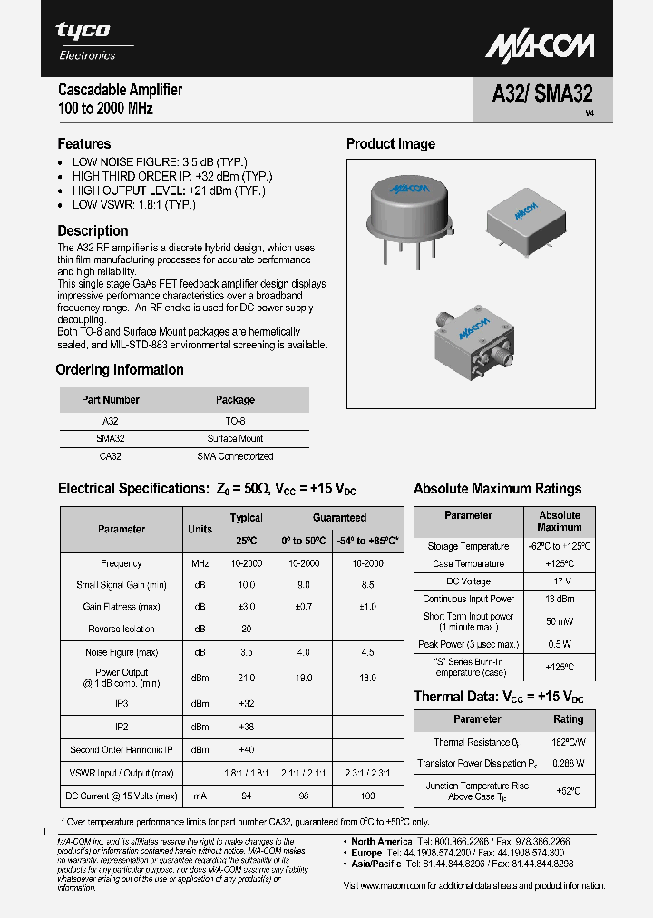 SMA32_1310936.PDF Datasheet