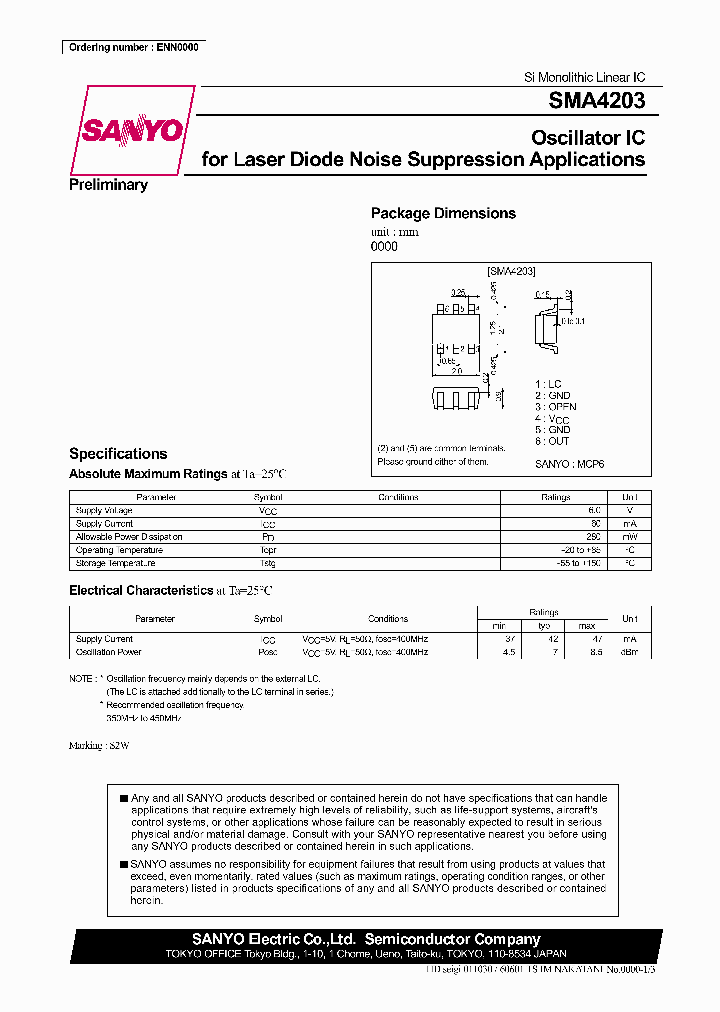 SMA4203_1148420.PDF Datasheet