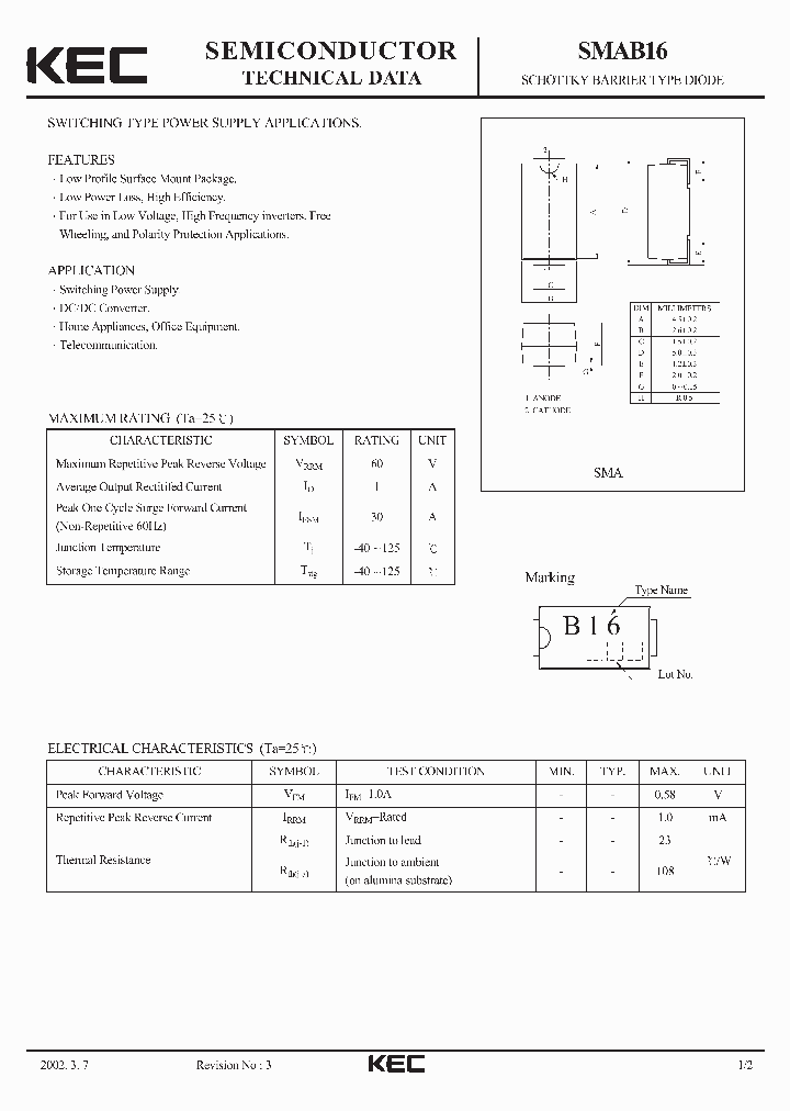 SMAB16_1311088.PDF Datasheet