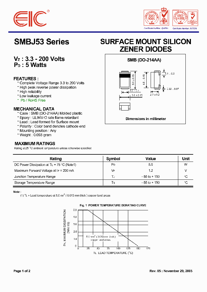 SMBJ5334A_1094427.PDF Datasheet