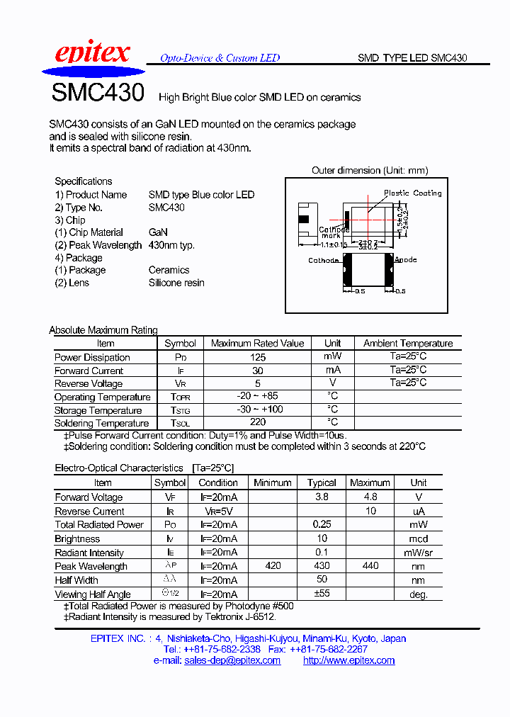 SMC430_1186186.PDF Datasheet