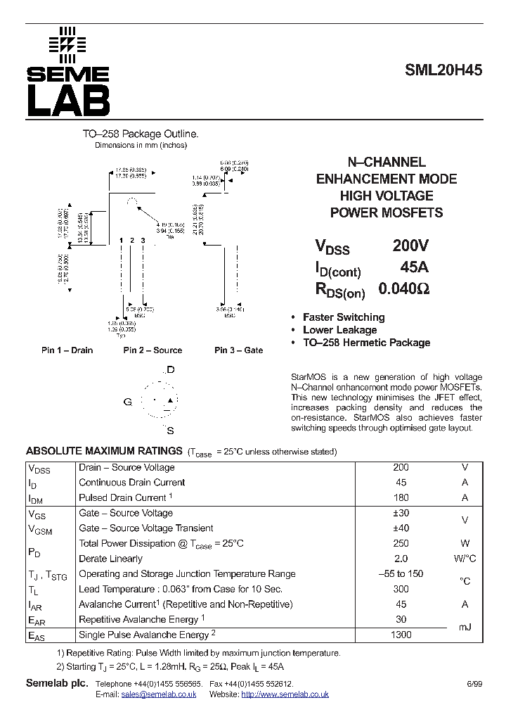 SML20H45_1311440.PDF Datasheet
