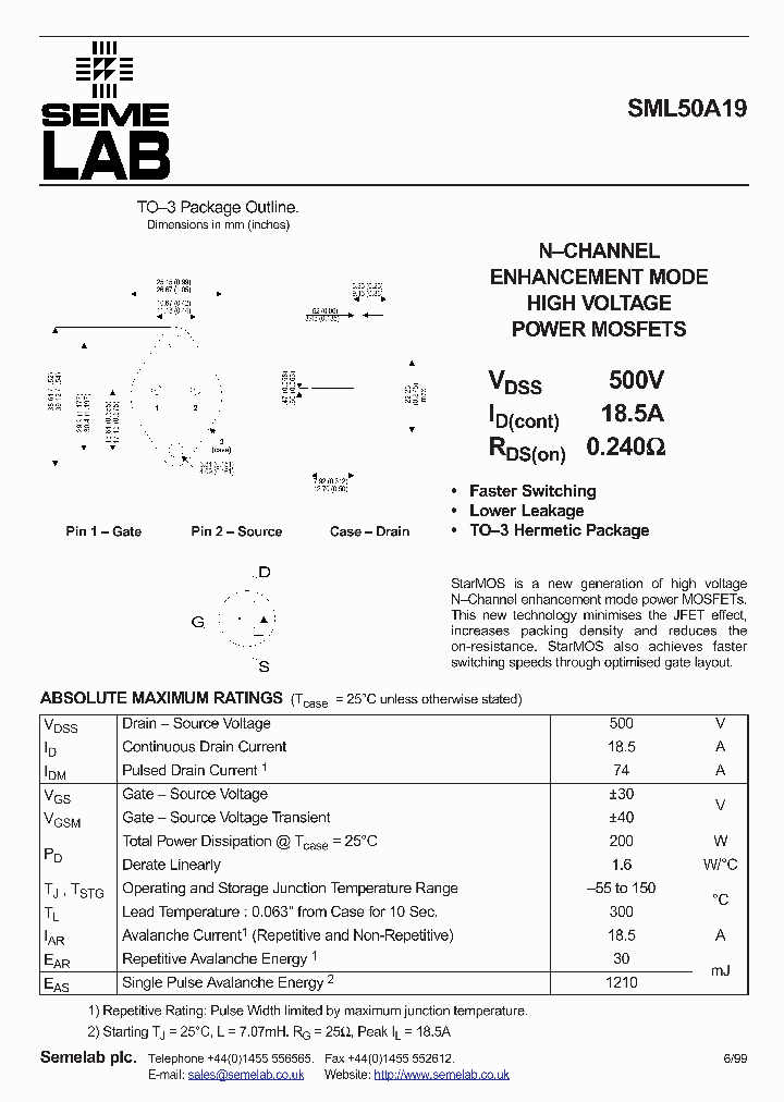 SML50A19_1170510.PDF Datasheet