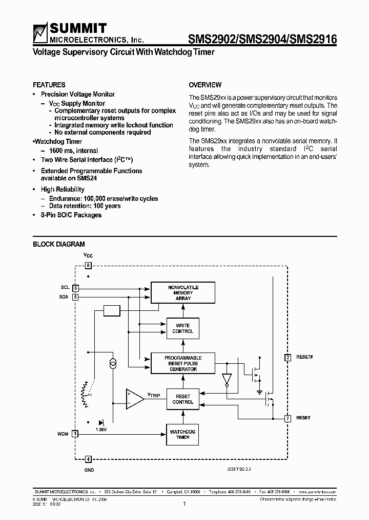 SMS2916SB_1311587.PDF Datasheet