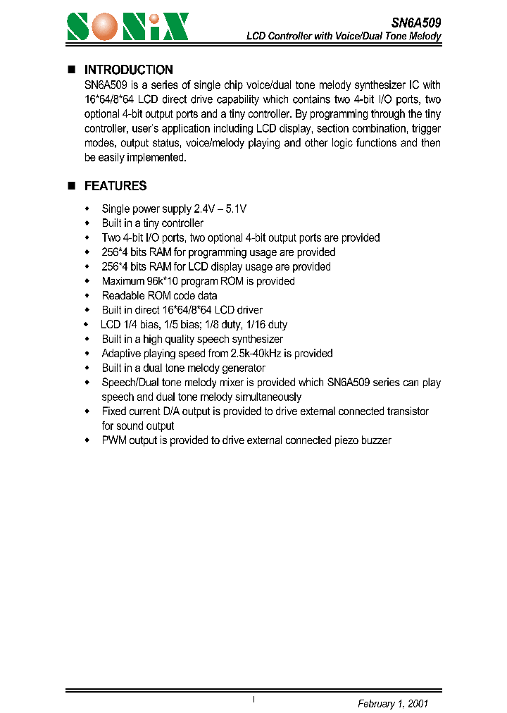 SN6A509_1312040.PDF Datasheet