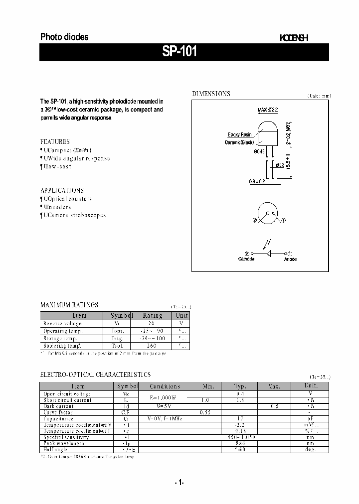 SP-101_1314713.PDF Datasheet