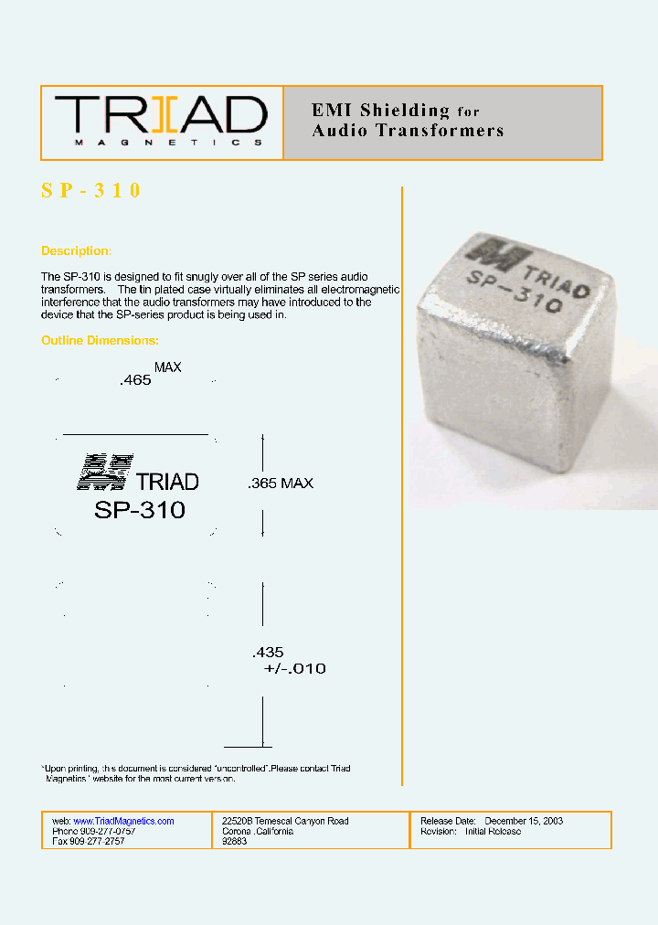 SP-310_1314773.PDF Datasheet