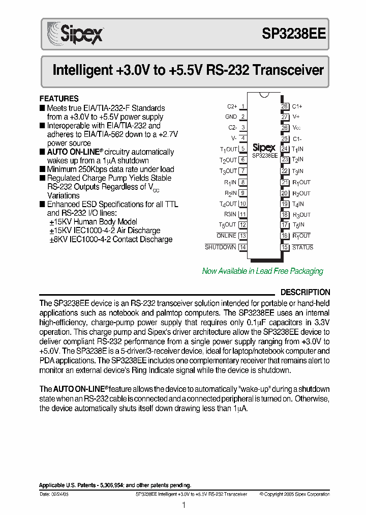 SP3238EEEA_1125794.PDF Datasheet