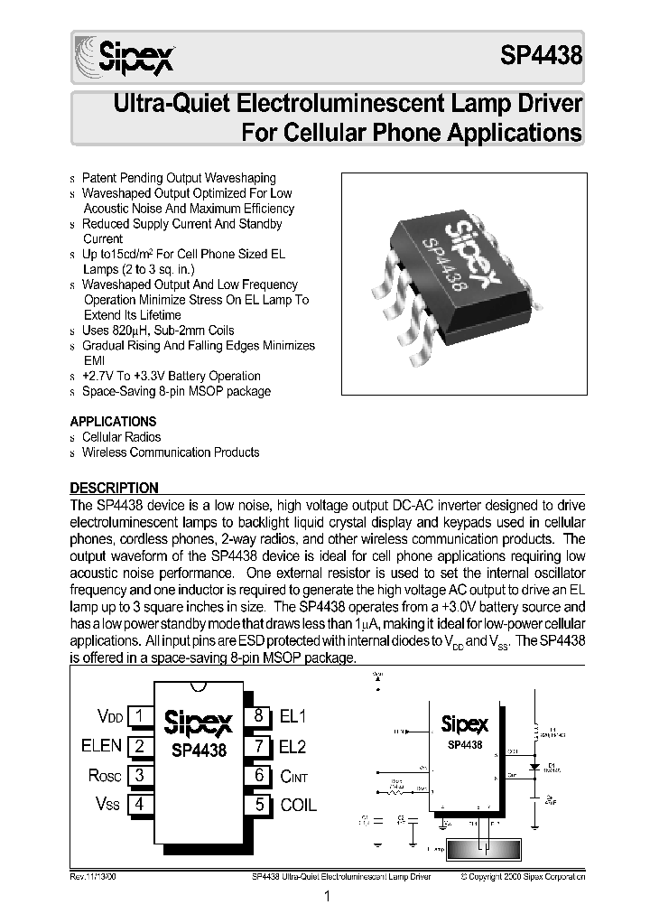 SP4438EU_1142598.PDF Datasheet