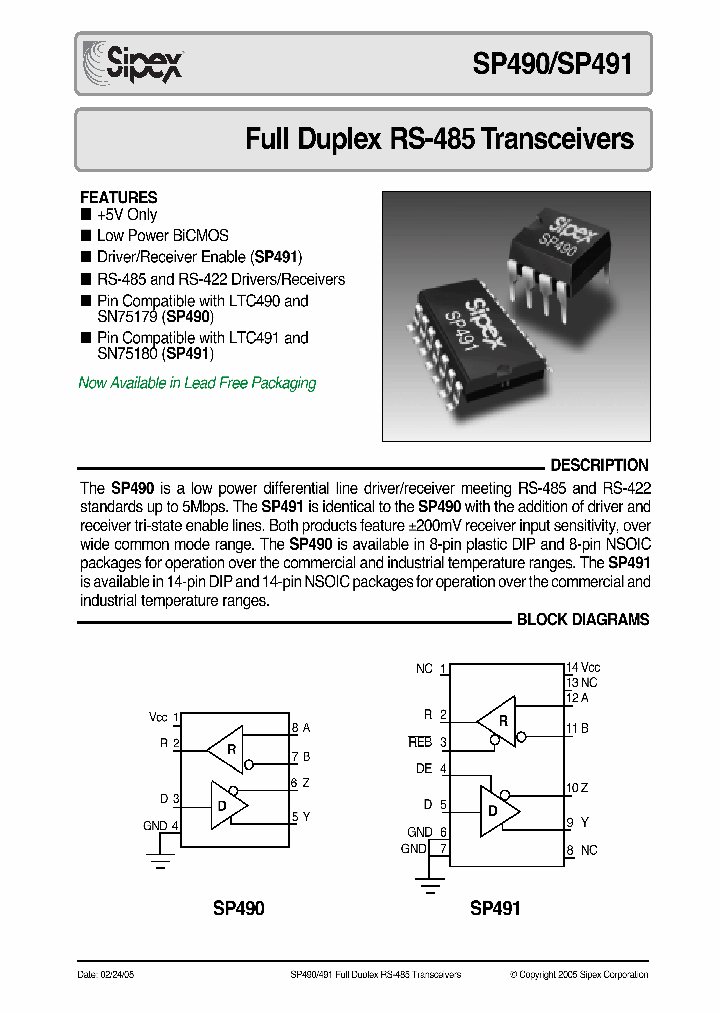 SP491ES_1314907.PDF Datasheet