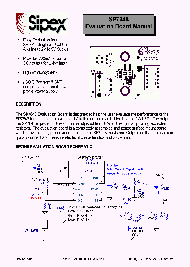 SP764805_1315134.PDF Datasheet