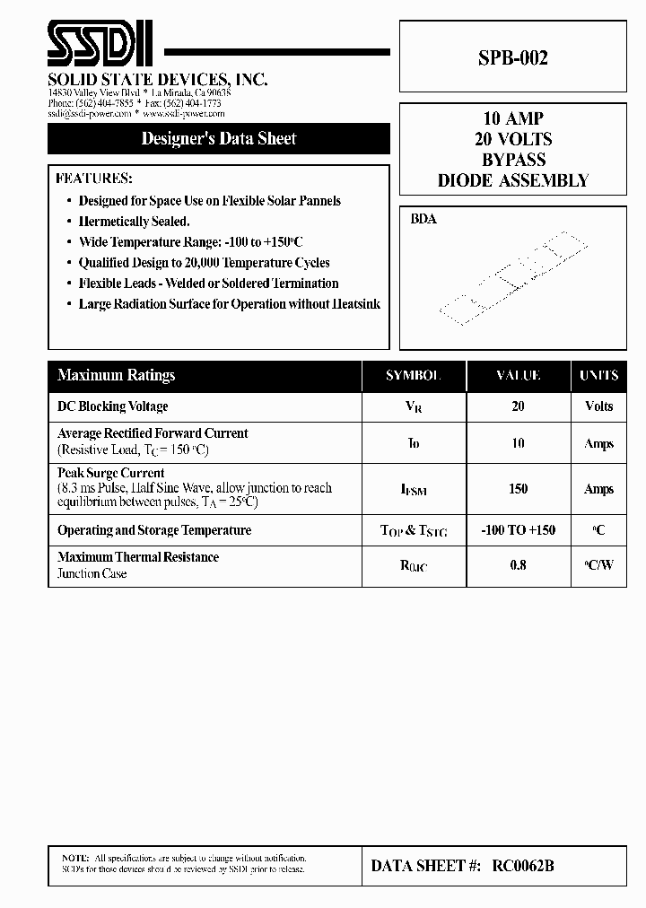SPB-002_1315313.PDF Datasheet