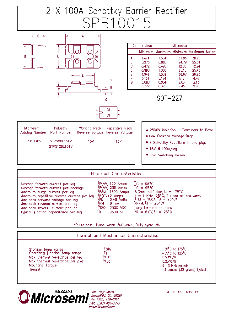 SPB10015_1141194.PDF Datasheet