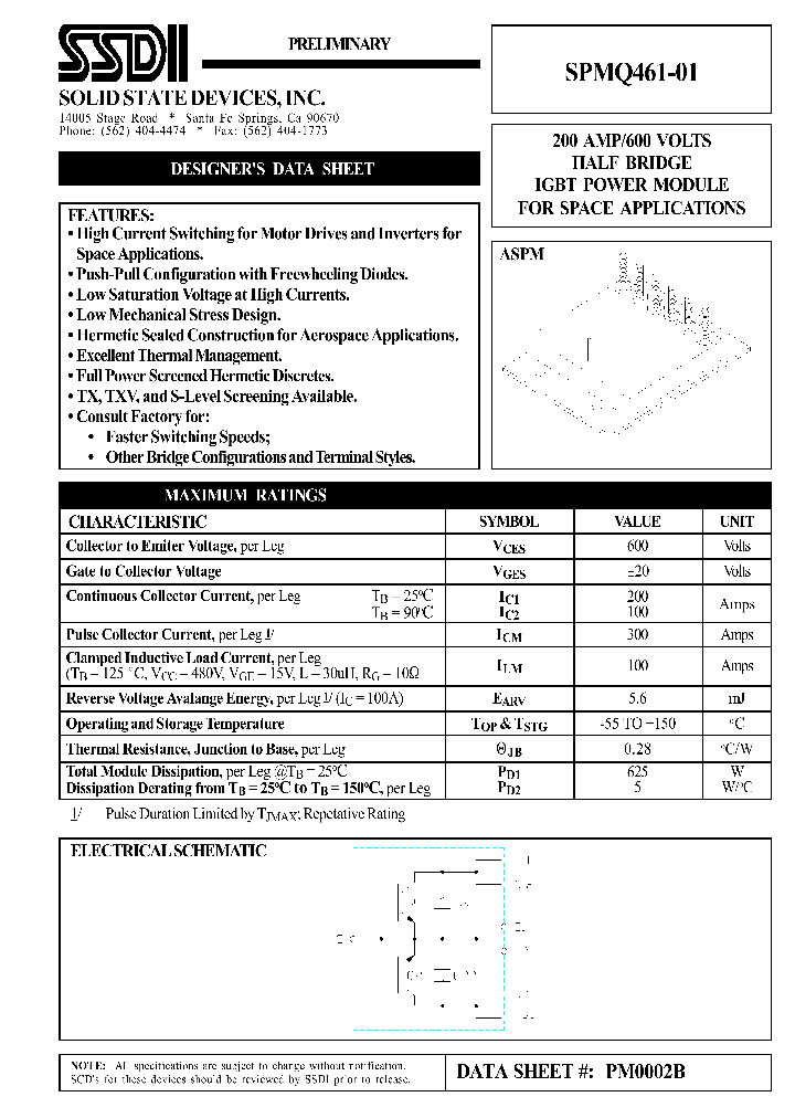 SPMQ461-01_1315479.PDF Datasheet
