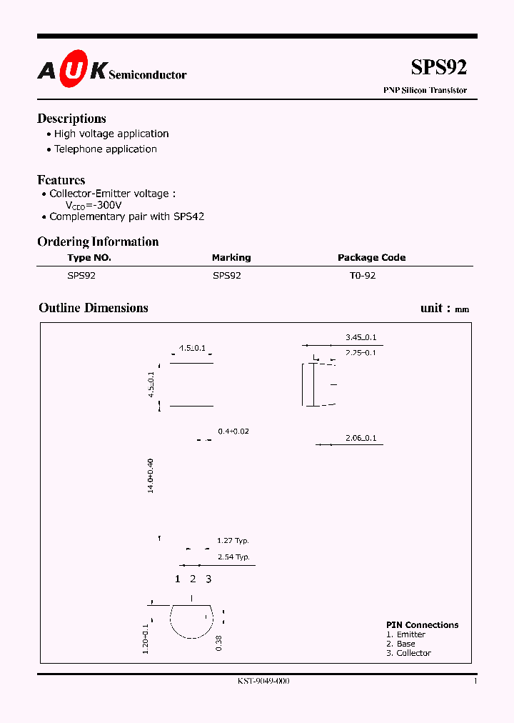 SPS92_1315654.PDF Datasheet