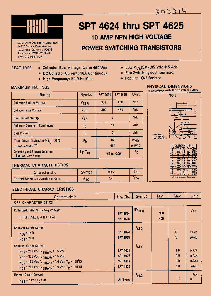 SPT4624_1025894.PDF Datasheet