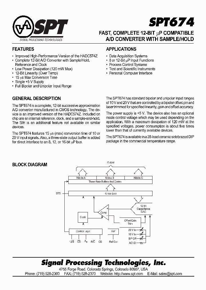 SPT674CCJ_1315673.PDF Datasheet