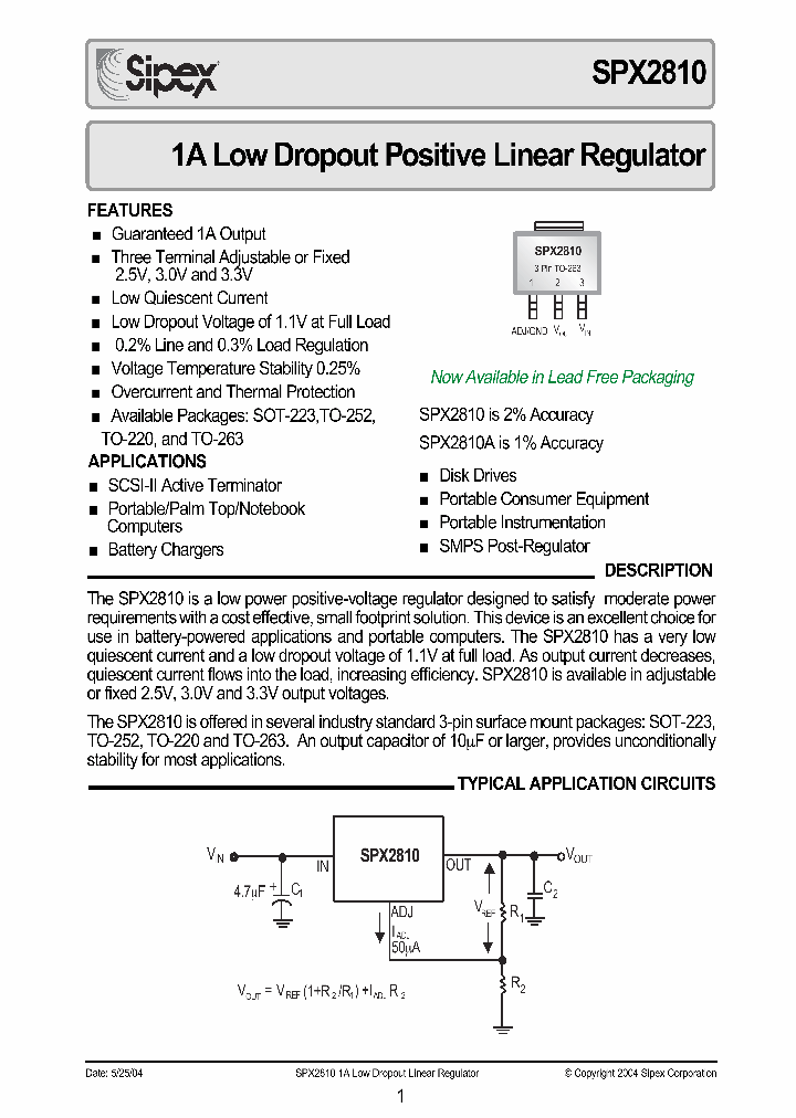 SPX2810AM3-33_1054485.PDF Datasheet