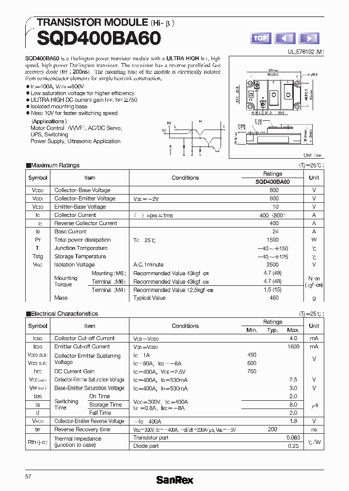 SQD400BA60_1315917.PDF Datasheet