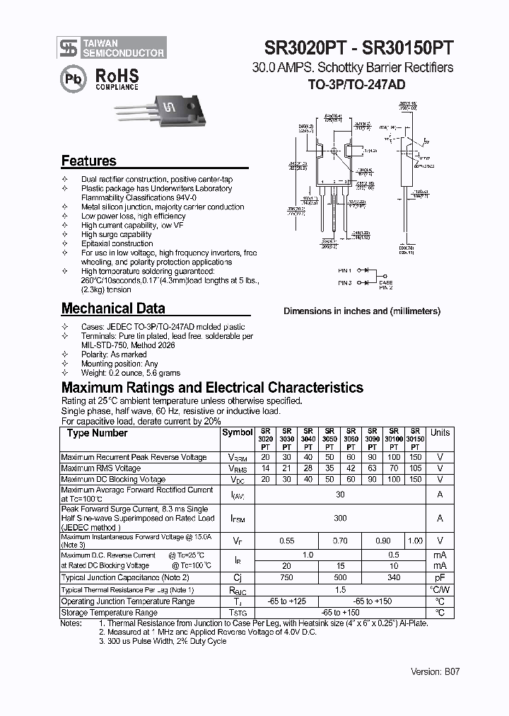 SR30100PT_1186712.PDF Datasheet