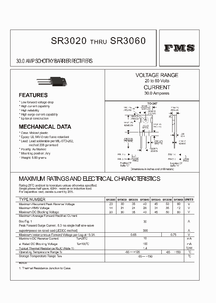 SR3060_1316012.PDF Datasheet